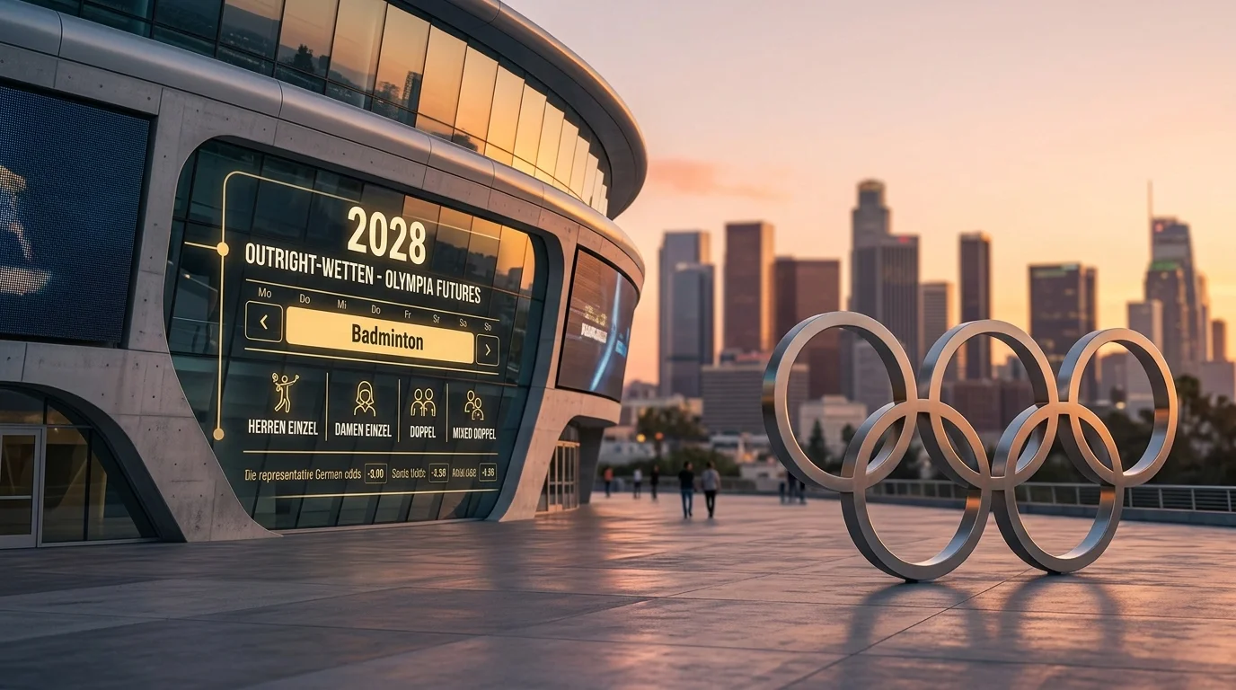 Badminton Olympia 2028 Futures-Wette, Los Angeles Olympia Outright-Markt und erste Quotenentwicklung