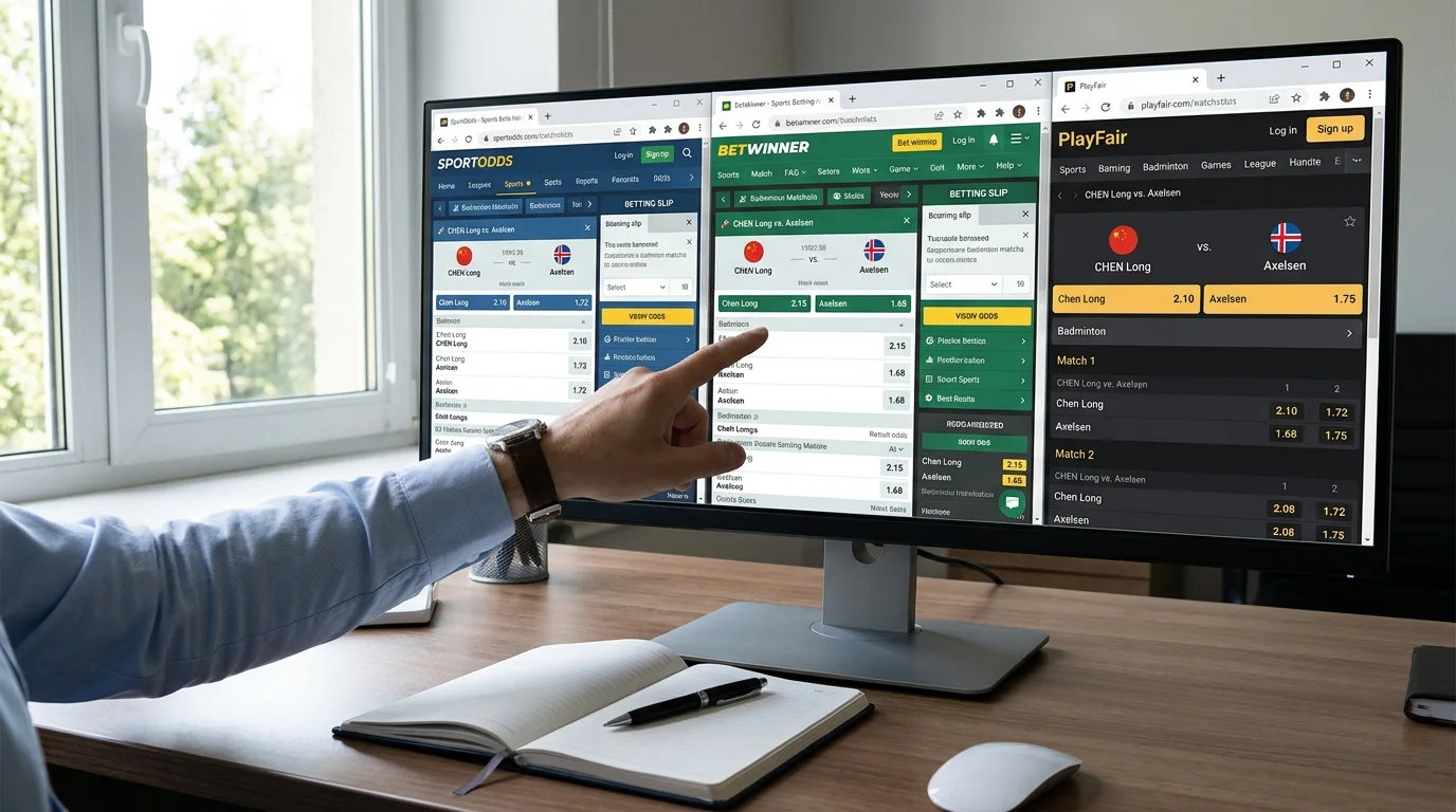 Manueller Quotenvergleich bei Badminton: Interwetten, bet-at-home und bwin im direkten Auszahlungsquoten-Vergleich