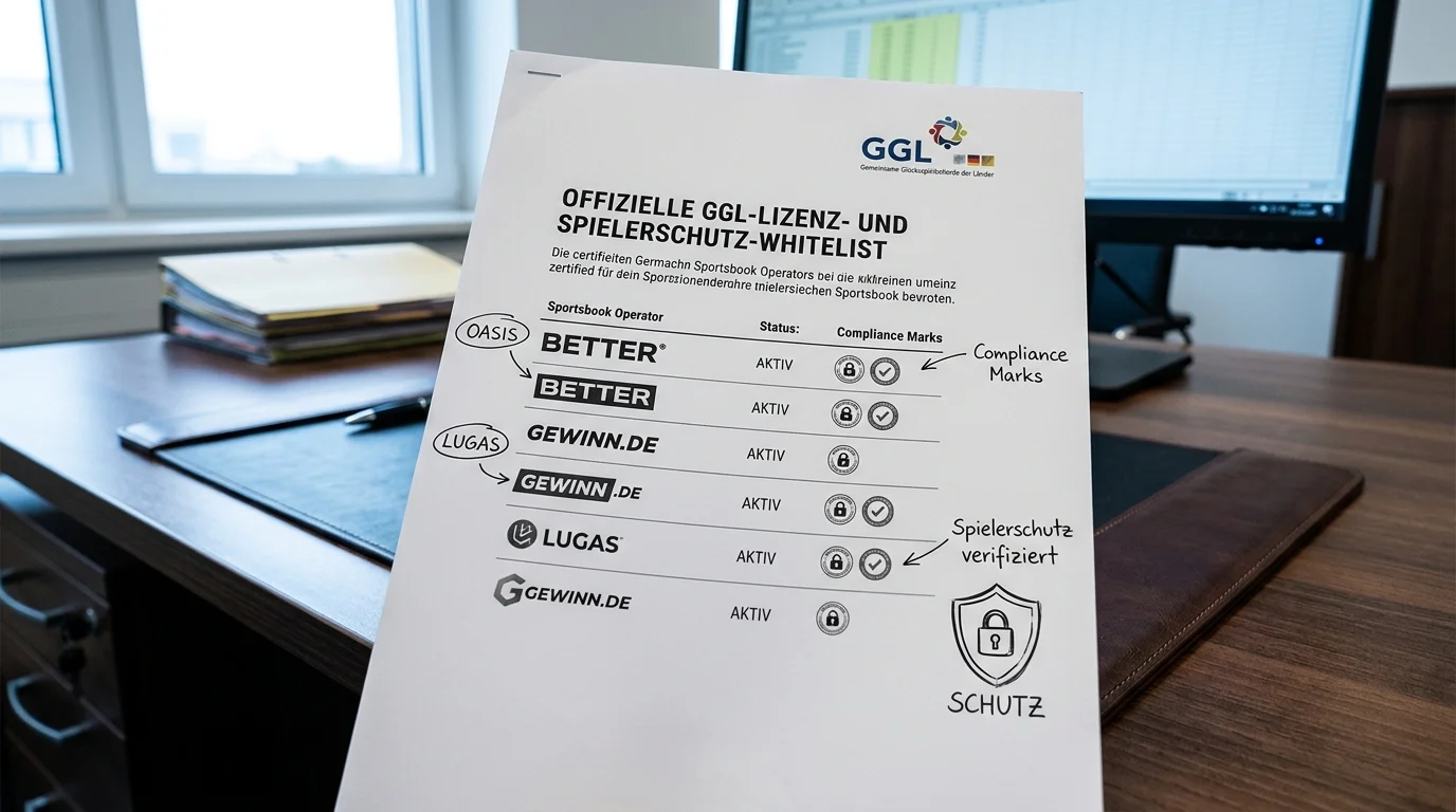GGL-Lizenz, OASIS-Spielersperre und LUGAS-System schützen Badminton-Wetter in Deutschland 2026