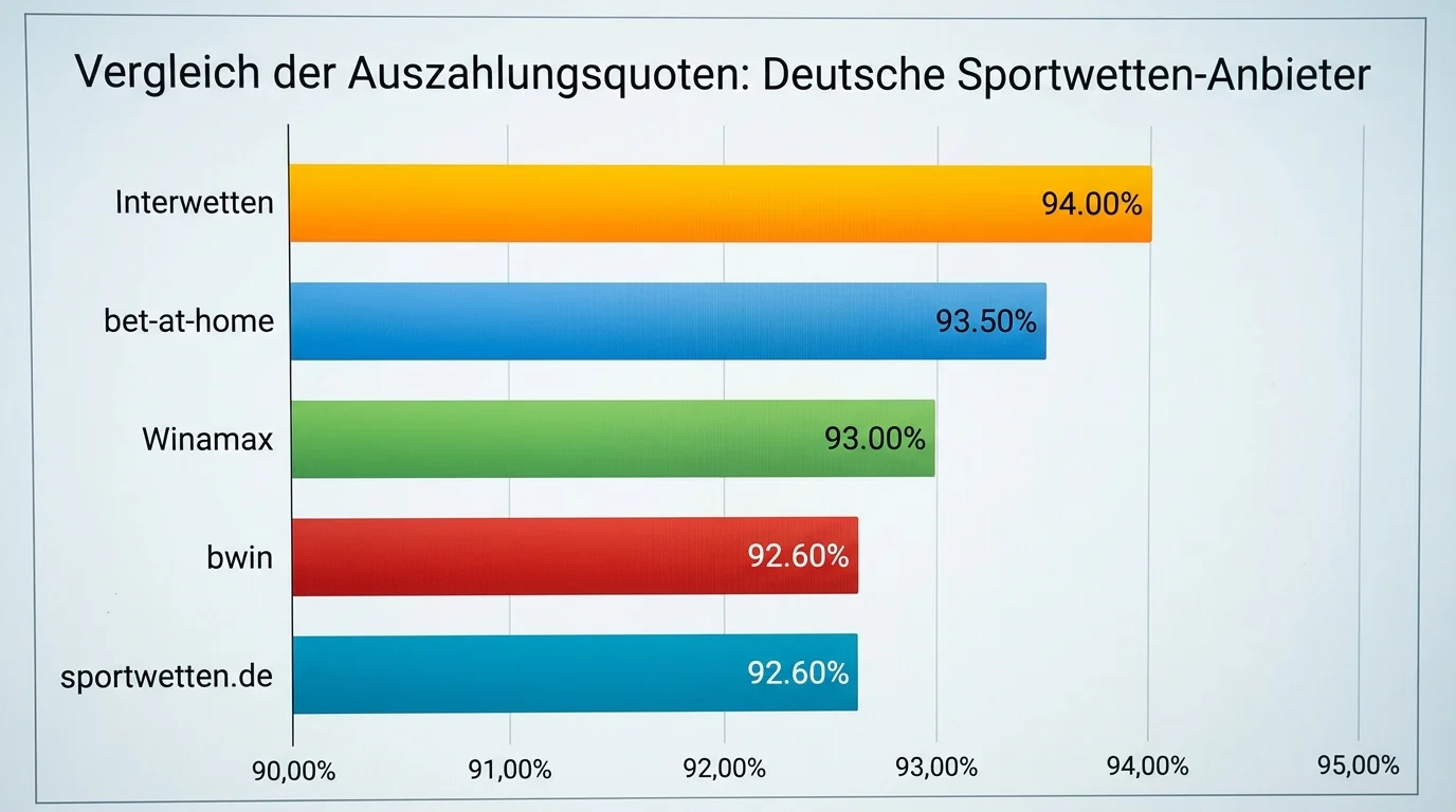 Interwetten Badminton Auszahlungsquote 94 Prozent, Vergleich mit bwin, bet-at-home und bet365