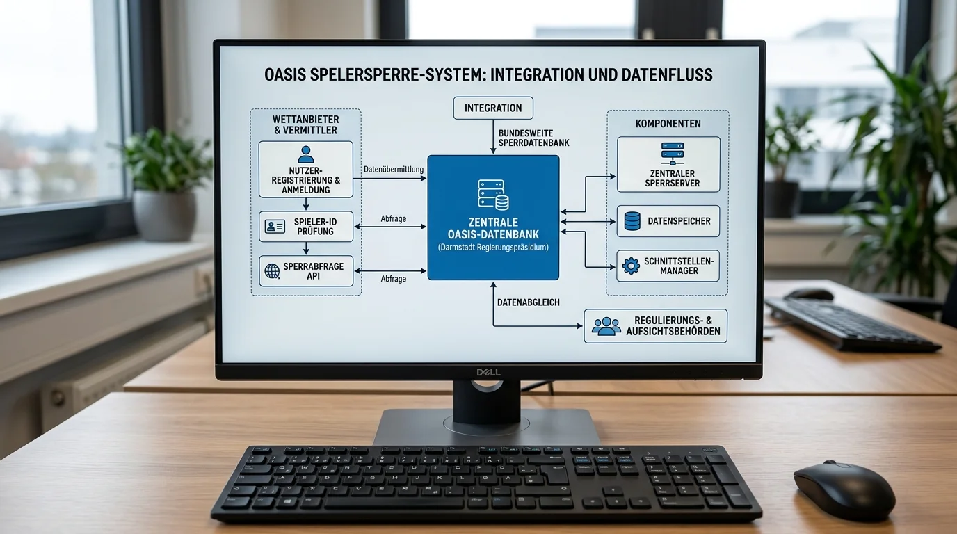 OASIS System Erklärung, Spielersperrdatei für Sportwetten und Funktionsweise der bundesweiten Spielersperre